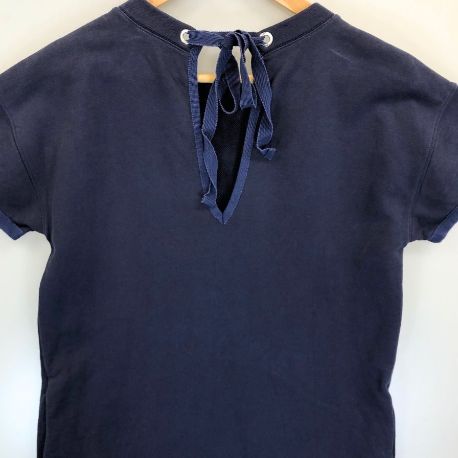 中古◆モンクレール ワンピース レディース ネイビー Sサイズ ABITO CORTO MONCLER 【AFB13】