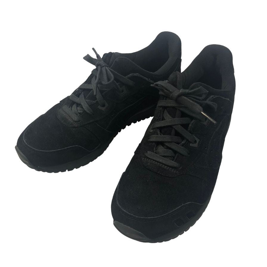 アシックス ローカットスニーカー スエード ゲルライト スリー OG 1201A050 ブラック サイズ27cm asics GEL-LYTE III OG 約27.0cm【AFC41】