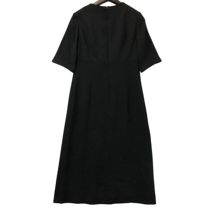 美品◆クロエ フォーマル ワンピース 半袖 ブラック レディース サイズ9AR Chloe FORMAL 【AFB3】