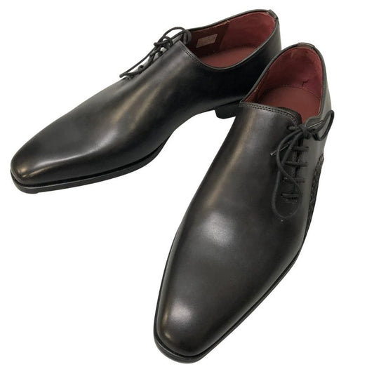 マグナーニ サイドレース ホールカット カーフ ブラック サイズ38 MAGNANNI 約24.0cm【AFC2】