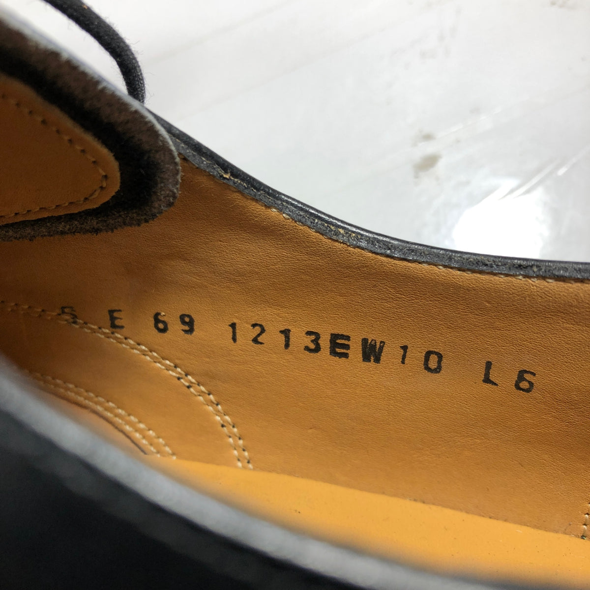 ロイドフットウェア レザーシューズ ストレートチップ 1213EW10 カーフ ブラック サイズ5E メンズ Lloyd Footwear 約24.0cm【AFC44-2】