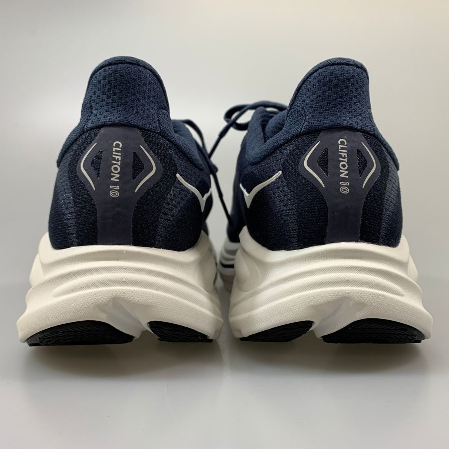 ホカオネオネ スニーカー クリフトン10 ワイド ネイビー サイズ25.5㎝ 1162032-NWT HOKA ONE ONE 約25.5cm【AFC8】