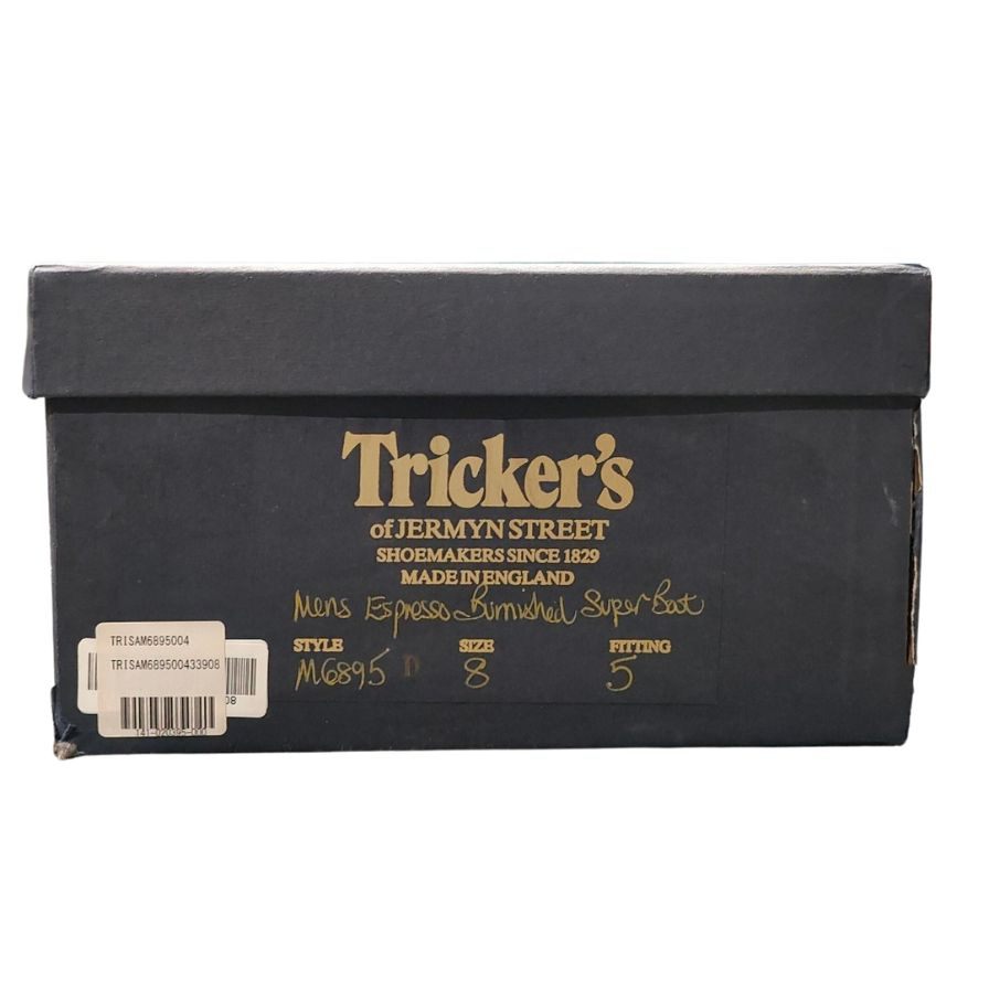 トリッカーズ カントリーブーツ グラスミア M6895 メンズ サイズ8 ブラウン系 Tricker's GRASSMERE ブーツ 約26.0cm【LA】【中古】