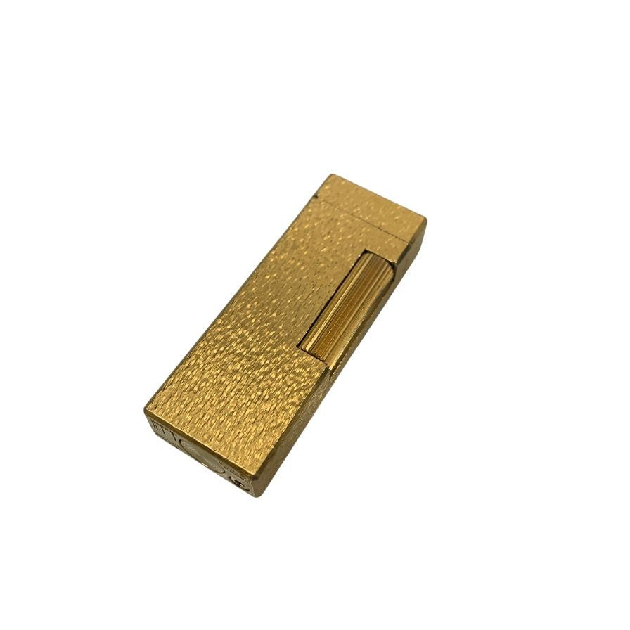 ダンヒル ガスライター ローラー式 ゴールド dunhill【AFI4】【中古】