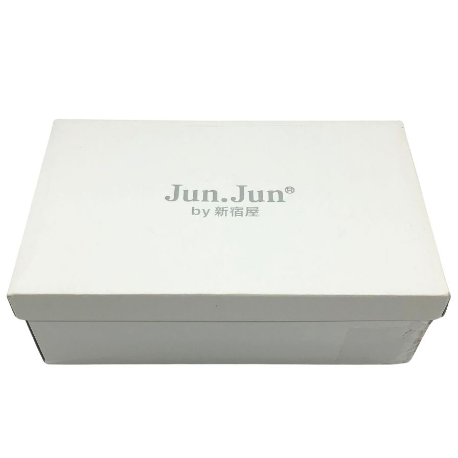 ジュンジュンバイ新宿屋 パンプス レザー 3072 ゴールド ナチュラメタ レディース サイズ24.5 Jun.Jun by shinjukuya 約24.5cm【7-18】