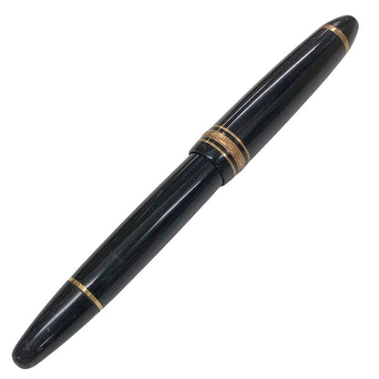 モンブラン 万年筆 マイスターシュテュック 4810 No.146 ペン先14C 585 ブラック×ゴールド MONTBLANC【AFI8】