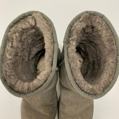 アグ クラシック ショート シープスキン ムートンブーツ SN 5800 メンズ US10 グレー UGG 約28.0cm【AFC35】