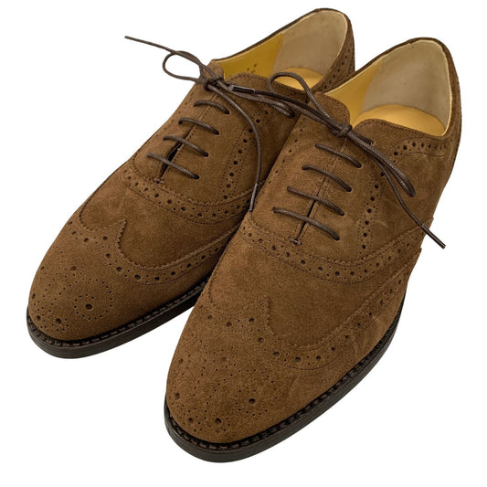 ロイドフットウェア レザーシューズ 2826ER04 ウイングチップ スエード メンズ サイズ8 ブラウン系 Lloyd Footwear 約26.5cm【AFD12】