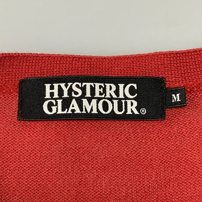 美品◆ヒステリック グラマー ニットカーディガン メンズ サイズ M 0222ND01 HYSTERIC GLAMOUR 【AFB35】