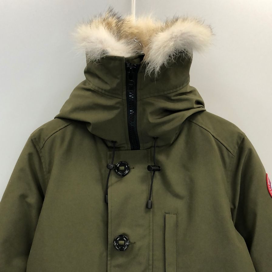 新品同様◆カナダグース ダウンジャケット 3426MA シャトーパーカ フュージョン カーキ メンズ サイズS CANADA GOOSE CHATEAU PARKA 【AFF24】