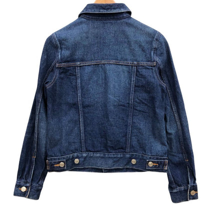 美品◆ヤエカ デニムジャケット ネイビー メンズ サイズM 16-12U YAECA 【AFB35】