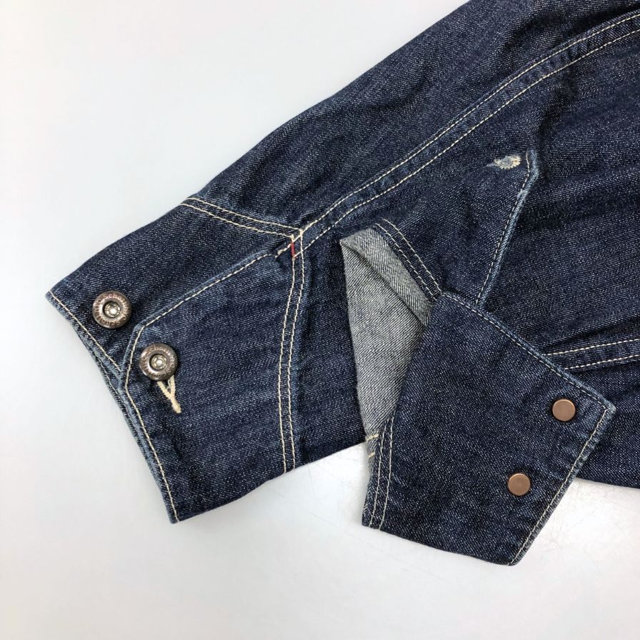 【デニム】schott フードカバーオール 中古◇ショット デニムジャケット カバーオール コットン