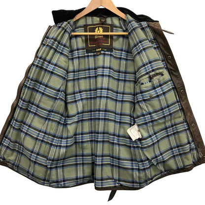 美品◆ベルスタッフ トライアルマスター ゴールドラベル パンサージャケット ブラウン メンズ サイズ42 Belstaff Trialmaster Panther Jacket 【AFG1】