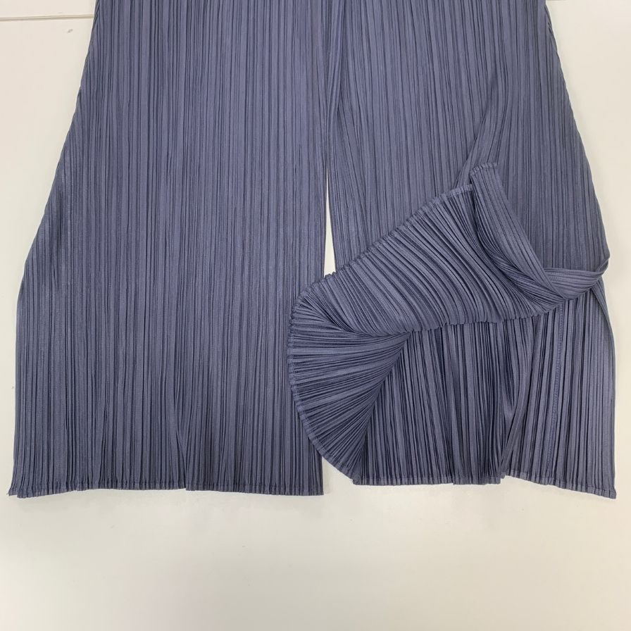 プリーツプリーズ パンツ PP53JF114 ポリエステル ダークグレイ レディース  サイズ4 PLEATS PLEASE ISSEY MIYAKE 【AFB1】