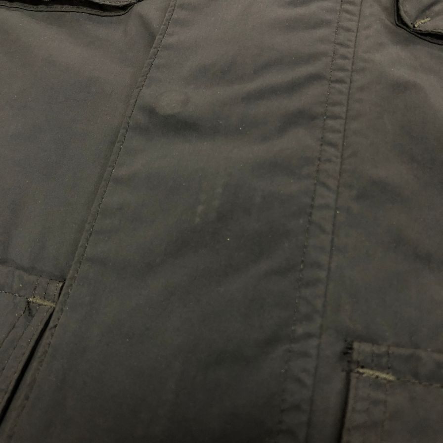 美品◆アスペジ ミリタリー ナイロン ジャケット メンズサイズ XS ネイビー ASPESI 【AFB13】