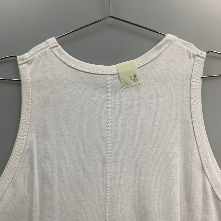 極美品◆エヌハリウッド タンクトップ 26RCH-007 ホワイト メンズ サイズ36 N.HOOLYWOOD 【AFB47】