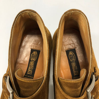 ストールマンテラッシ スエード チャッカブーツ Uチップ メンズ サイズ40.5 ブラウン SUTOR MANTELLASSI 約25.5cm【AFC30】