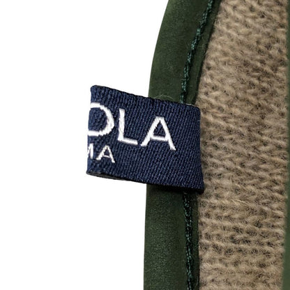 メローラ レザーグローブ ベルトタイプ スエード カシミヤライニング グリーン系 サイズ7 メンズ MAROLA