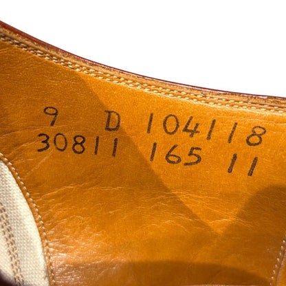 アーチケリー レザーシューズ 30811 パンチドキャップトゥ サイズ9D メンズ ブラウン Arch Kerry ビジネスシューズ 約27.5cm【LA】【中古】