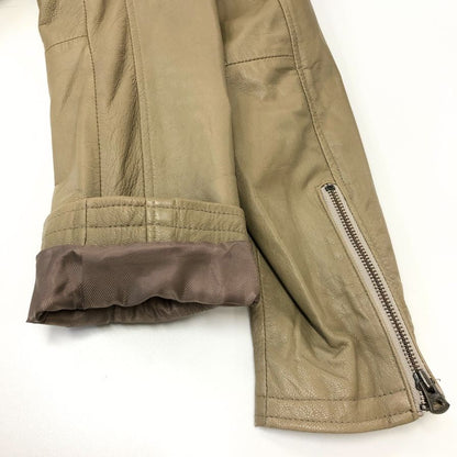 美品◆トルネードマート ライダース デザインパーカ ゴート メンズ  ベージュ サイズM  TORNADO MART 【AFA7】