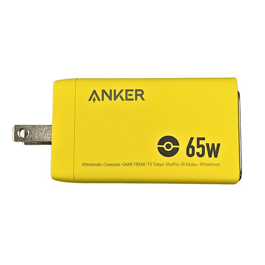 アンカー 735 Charger GaNPrime 65W ピカチュウモデル A2668 Anker【AFI4】【中古】