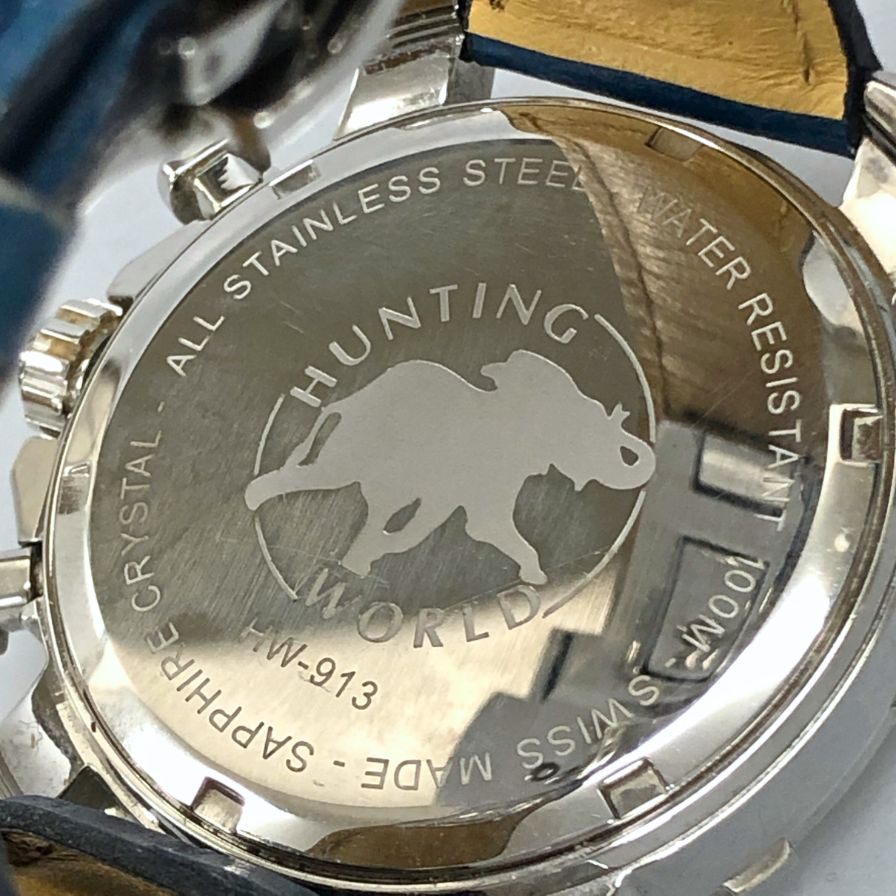 稼働 HUNTING WORLD 腕時計 HW-913 クロノグラフ 1189 楽天市場】ハンティングワールド HUNTING WORLD イリス クロノ