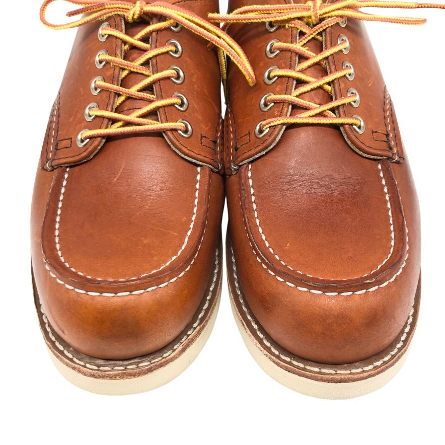 レッドウィング ブーツ クラシックモック オックスフォード 8092 ブラウン サイズ8.5D Red Wing Classic Moc Oxford ブーツ 約26.5cm【LA】【中古】