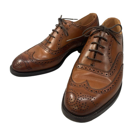 トリッカーズ ノーフォーク ウイングチップ ブラウン サイズUK6.5 Tricker's ビジネスシューズ 約25.5cm【LA】【中古】