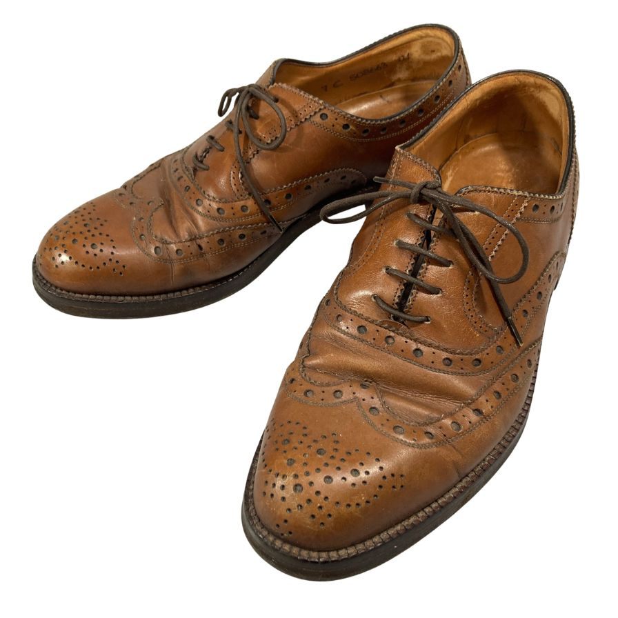 バリー スクライブ ウイングチップ ブラウン サイズUK7E BALLY Scribe 約25.5cm【AFC31】