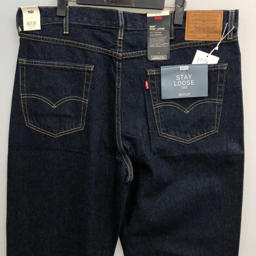 ビオトープ×リーバイス デニム 568 インディゴ メンズ W38 L30 BIOTOP×LEVI'S 【AFB21】