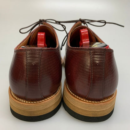 スコッチグレイン ST6352 レースアップシューズ カーフ ボルドー サイズ25.5EE 革靴 SCOTCH GRAIN ビジネスシューズ 約25.5cm【LA】【中古】