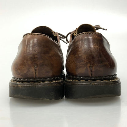 パラブーツ レザーシューズ チロリアンシューズ ミカエル デカタグ ブラウン メンズ サイズ表記無し PARABOOT 約不明cm【AFC3】