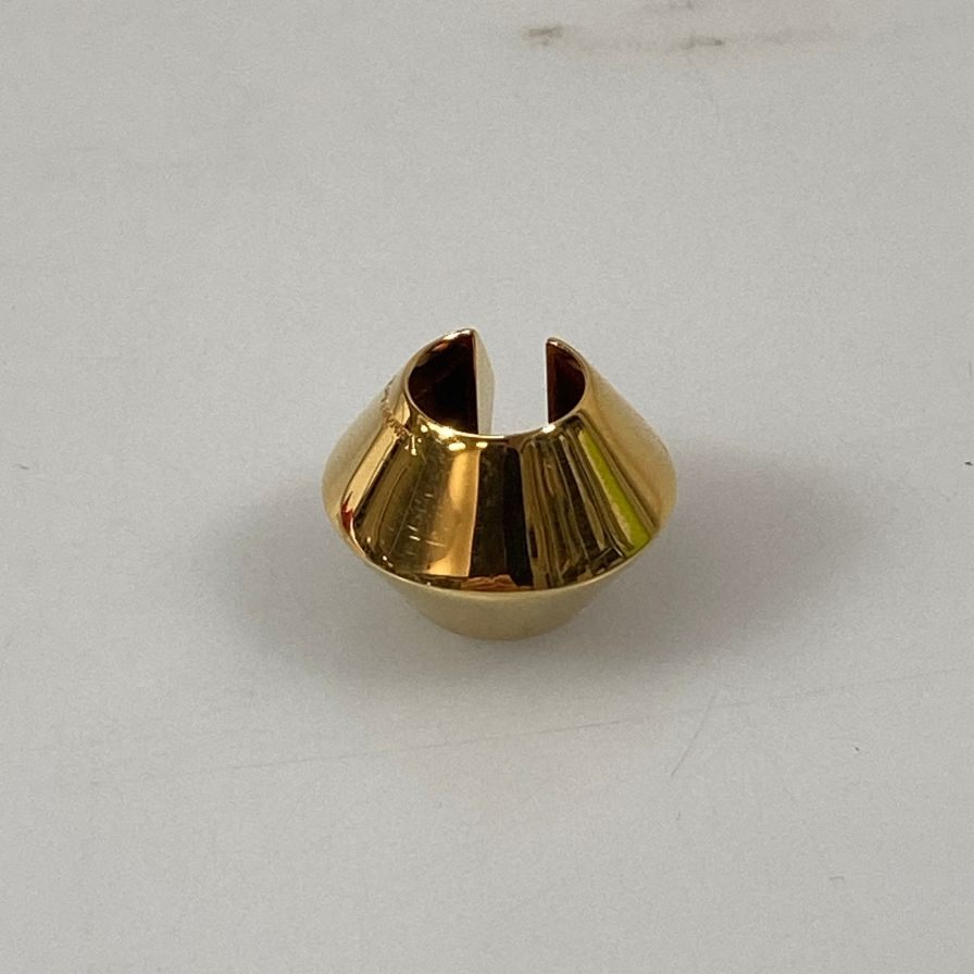 アレキサンダーマックイーン イヤーカフ ゴールドカラー MADE IN ITALY Alexander McQueen【AFI4】