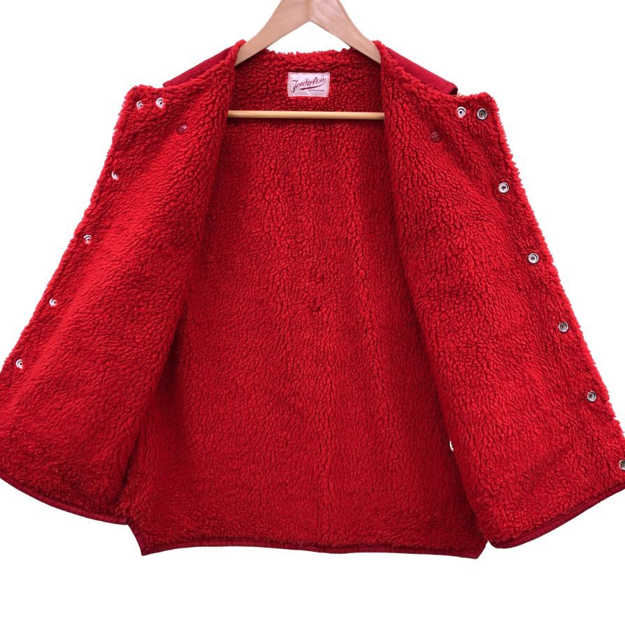 美品◆テンダーロイン ハンティングボアベスト レッド メンズ サイズXS TENDERLOIN 【AFB39】