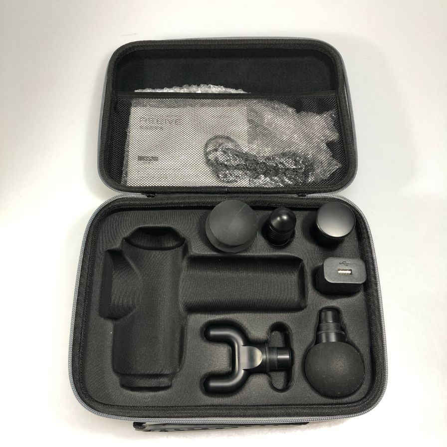 マイトレックス リバイブ マッサージガン MT-RBN20G ブラック MYTREX【AFI28】【中古】