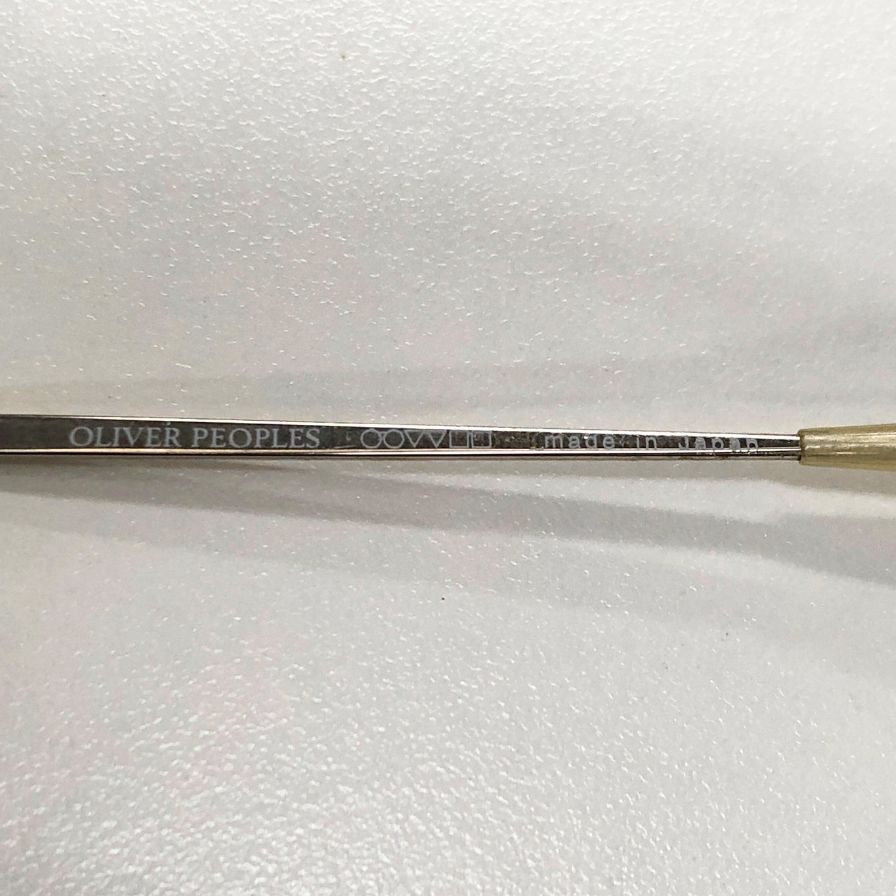オリバーピープルズ 度入りメガネ Commander ティアドロップ シルバー 65□16 125 Oliver Peoples【AFI17】