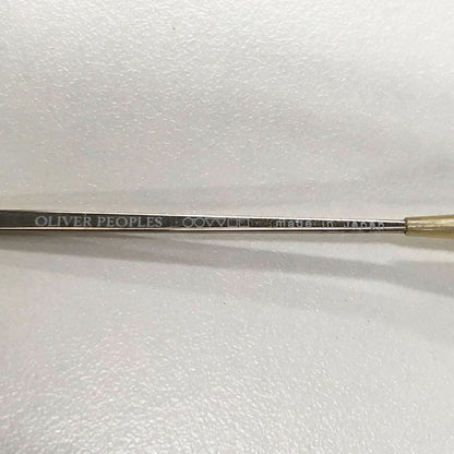 オリバーピープルズ 度入りメガネ Commander ティアドロップ シルバー 65□16 125 Oliver Peoples【AFI17】