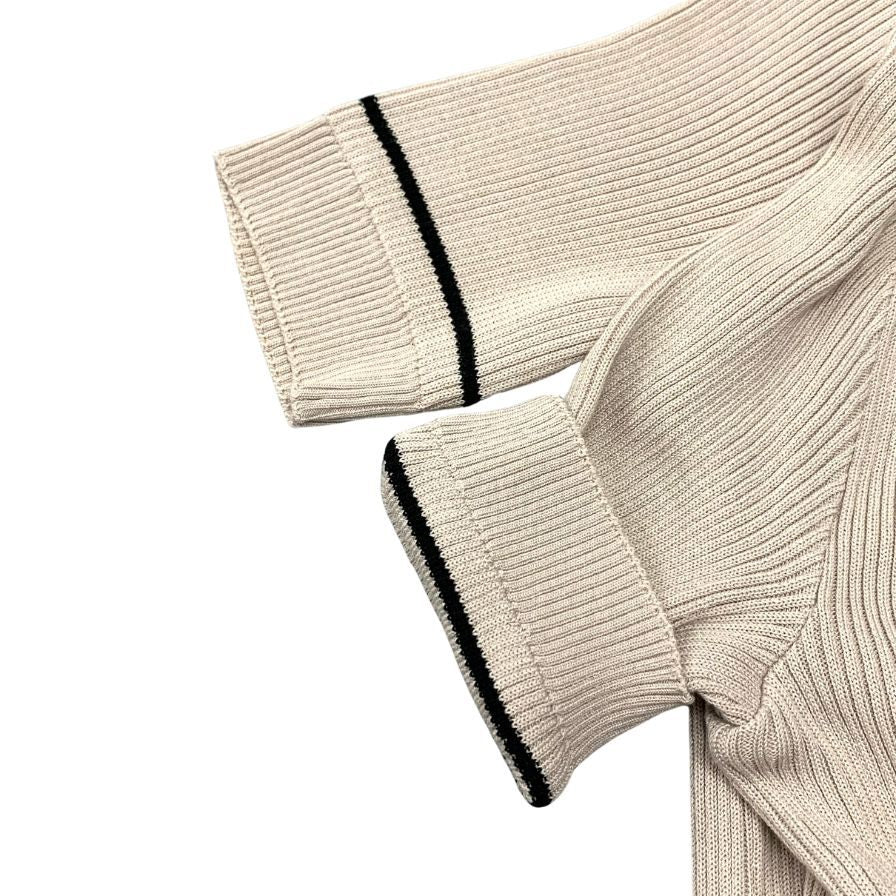 フォクシー （FOXEY）ベージュ半袖ニット　38 FOXEY - 74l25 9 FOXEY フォクシー 42240 Knit Top Eleanor