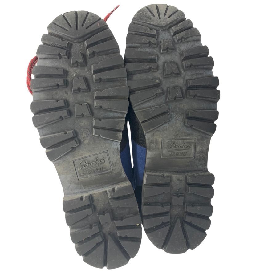 中古◆パラブーツ トレッキングシューズ ガリビエール スペイン製 ブルー ブラック メンズ サイズ6 Paraboot Garibier【AFC5】