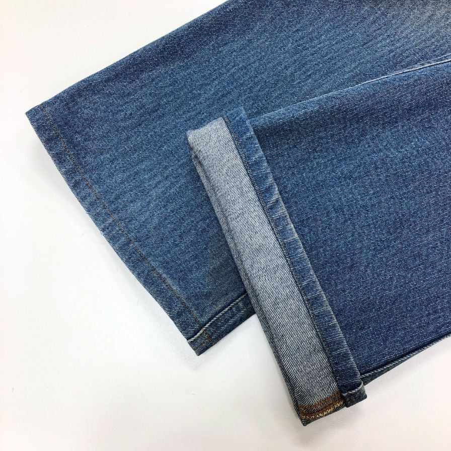 アミ アレクサンドル マテュッシ デニムパンツ フレアフィット インディゴ ブルー系 メンズ サイズ29 AMI PARIS Alexandre Mattiussi 【AFB34】