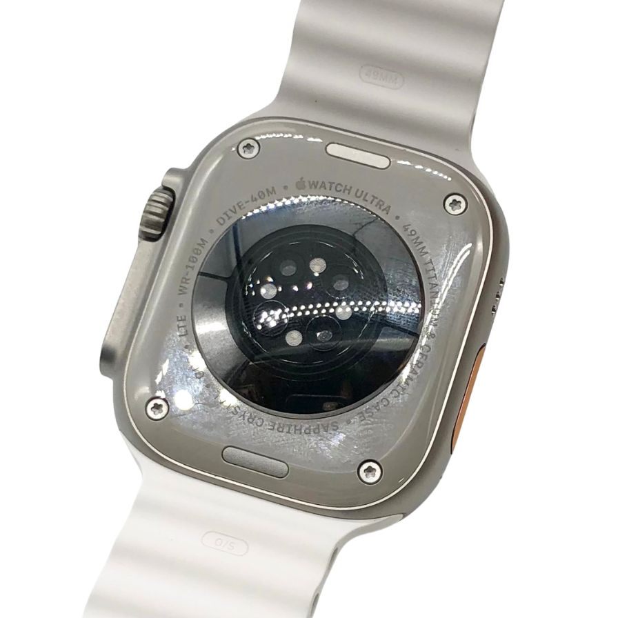 アップルウォッチ ウルトラ 2 A2986 GPS+Cellularモデル 49mm ユニセックス チタニウム グレー アクティベーションロックあり Apple Watch Ultra 2【AFI21】【中古】