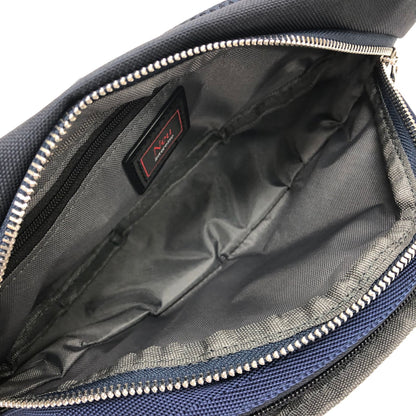 ノイ インテレッセ ウエストバッグ ネイビー メンズ Neu interesse【AFE4】