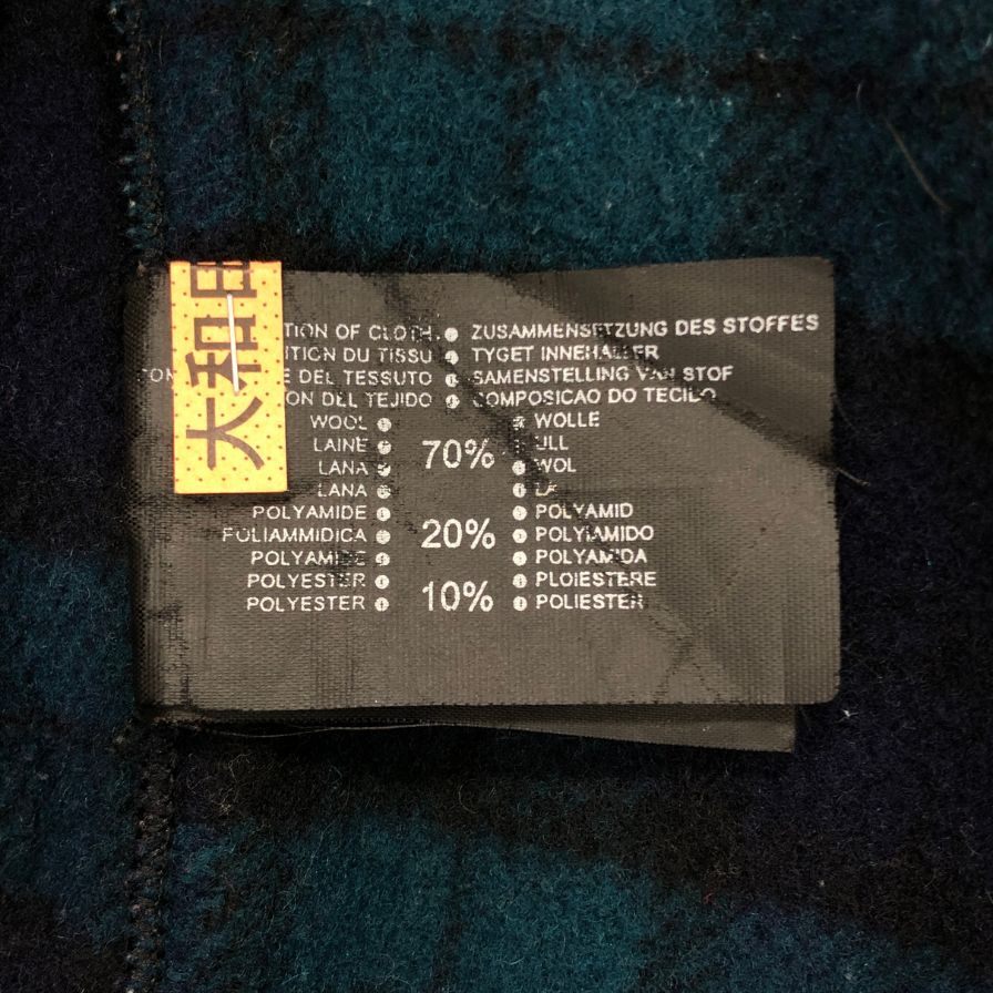 美品◆グローバーオール ダッフルコート 80S イングランド製 ネイビー ウール メンズ サイズUS36 gloverall 【AFA7】