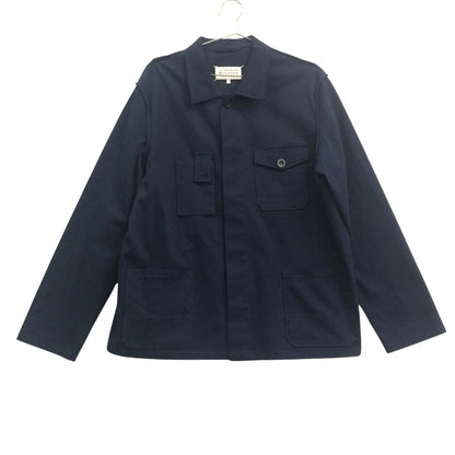 美品◆メゾンマルジェラ ジャケット マルチポケット シャツジャケット S50DL0443 20AW ネイビー メンズ サイズ48 Maison Margiela 【AFA22】