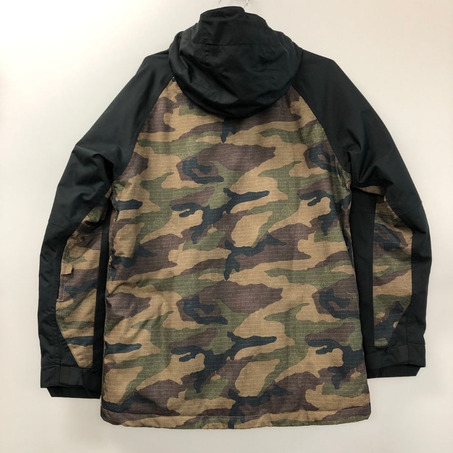 美品◆シックスエイトシックス マウンテンパーカー ジャケット カモフラ×ブラック×ブラウン サイズS スキーウェア 686 【AFA18】