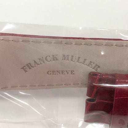 フランクミュラー カサブランカ 8880用 ベルト クロコ メンズ レッド FRANCK MULLER【AFI16】