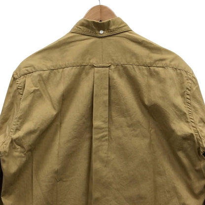 極美品◆ギットマン ヴィンテージ 長袖シャツ ボタンダウン アメリカ製 コットン メンズ カーキ サイズM GITMAN VINTAGE 【AFB9】