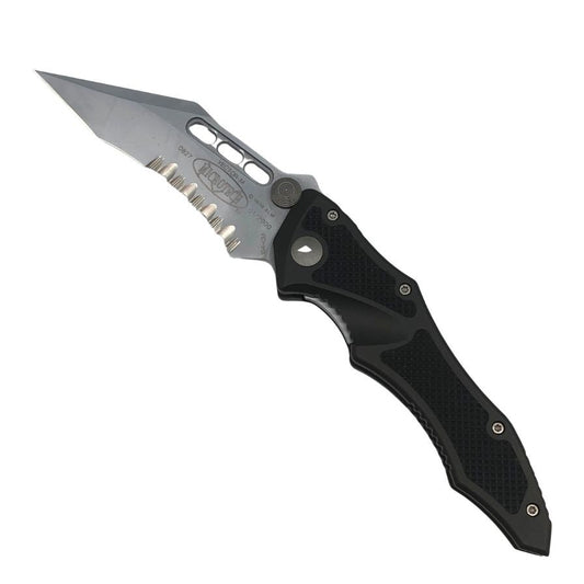 マイクロテック フォールディングナイフ ベクター M 1998 0827 ブラック シルバー MICROTECH【AFI13】【中古】