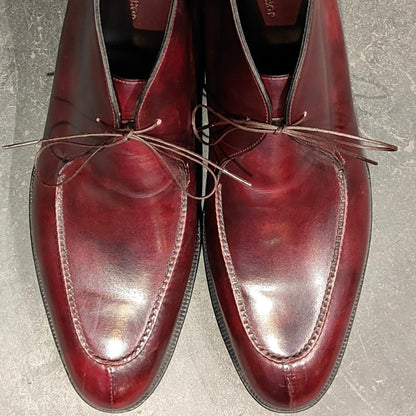ジョンロブ レザーシューズ フォーウィ 2015イヤーモデル カーフ ブラック UK11E メンズ 革靴 JOHN LOBB FOWEY CALF ビジネスシューズ 約29.5cm【LA】【中古】