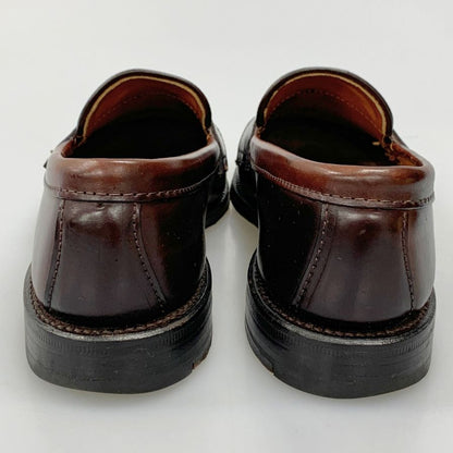 オールデン ユナイテッドアローズ コインローファー コードバン レザー 99161 別注 ブラウン メンズ サイズ6 Alden UNITED ARROWS ローファー 約24.0cm【LA】【中古】